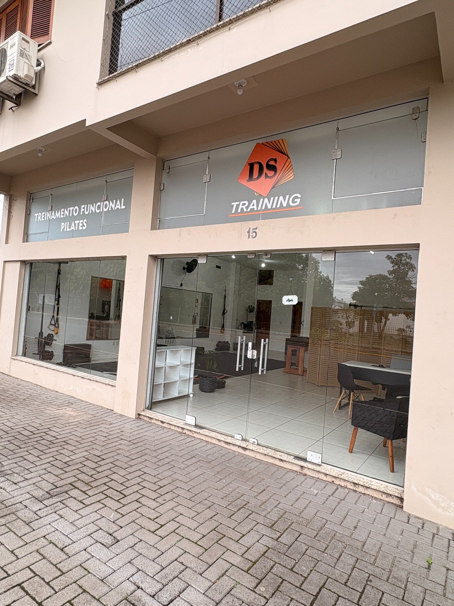 Fachada do Studio DS Training em Estância Velha