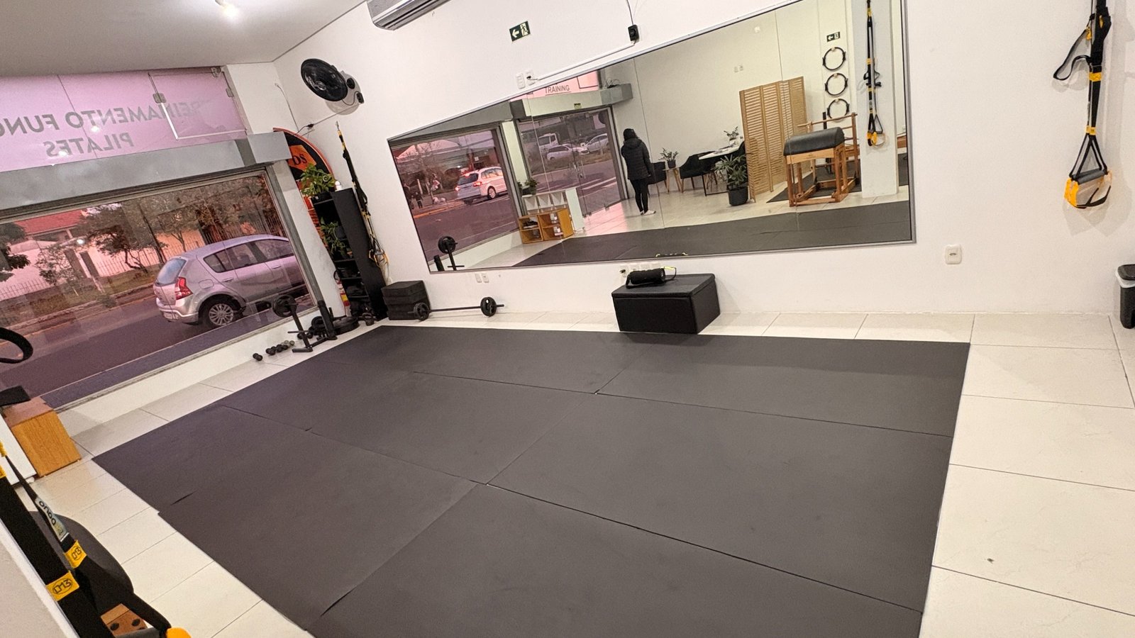 Área de treinamento funcional do Studio DS Training